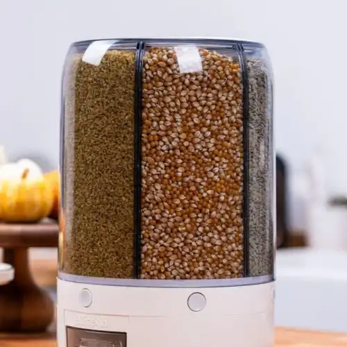 Alitech Kuru Gıda Ve Bakliyat 6lı Erzak Saklama Kabı 10 Kg