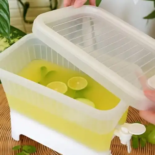 4 Litre Su Limonata Sebili Antrasit Sebil