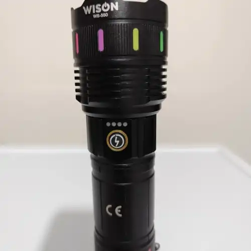 Wıson Wison Ws-550 30w 3000 Lümen Zoomlu Profosyonel El Feneri