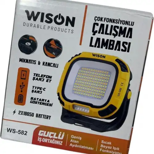 WISON WS-582 Çok Fonksiyonlu Çalışma Lambası