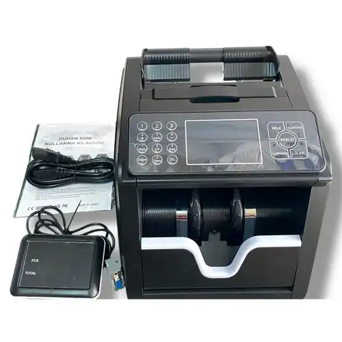 Para Sayma Makinası S500 Sesli Karışık Döviz Sayma