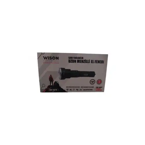 WISON Wıson WS-7878 30 Watt 3000 Lümen Uzun Menzilli Fener