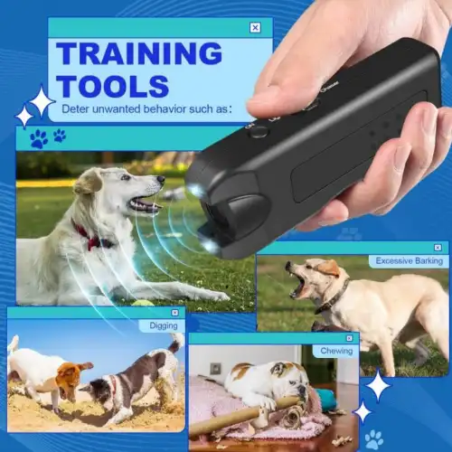 Ultrasonik Köpek Kovucu Menzilli Havlama Önleyici ve Eğitim Yardımcısı