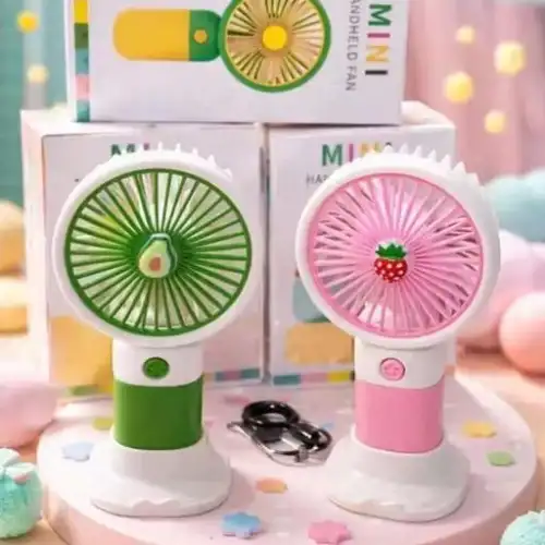 Mini Fan Meyve - Çocuklar için Havalı ve Sevimli El Fanları