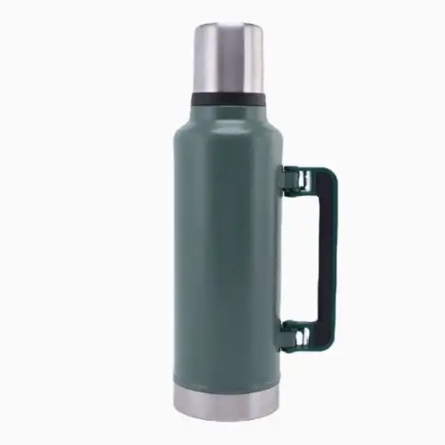 2 litre Kapasiteli Klasik Yeşil Termos