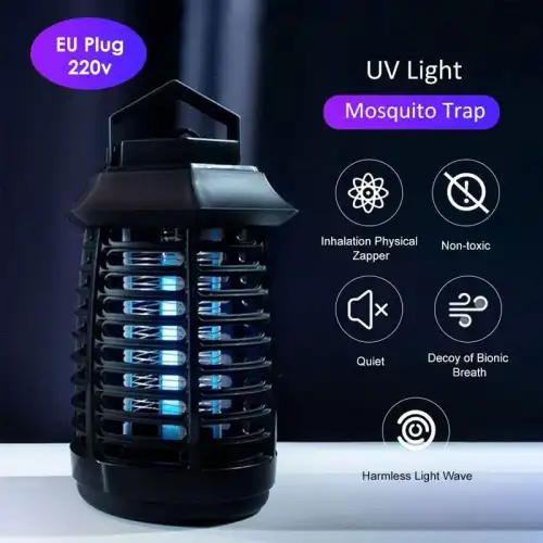 Egonex Uv Sivrisinek Öldürücü Mavi Işık Ledli Sivrisinek Öldürücü Elektrikli Cihaz 3 W