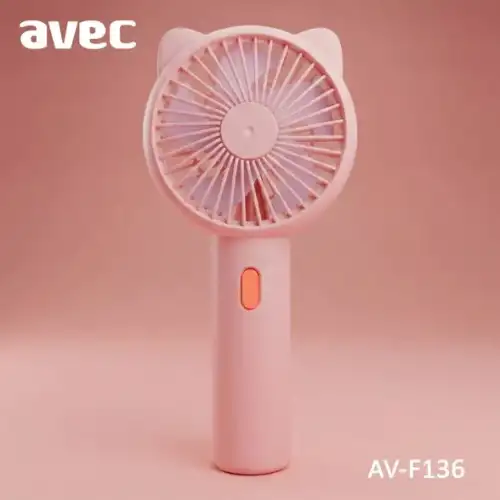 Egonex USB Şarjlı Mini El Fanı Pembe AV-F136