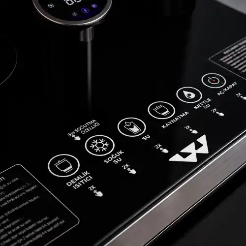Wasspender WS-300 Akıllı Su Sebili - Gizli Damacanalı - Dokunmatik Ekran