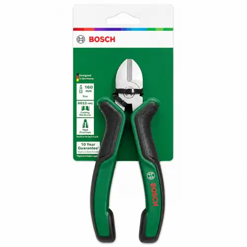 Egonex Bosch-1 600 A03 2ve ( 624 ) ( 6 & 160mm ) Yan Keski ( Lüx Ergonomik Saplı ) ( 60 ± Kesme Sertlik )*6x1