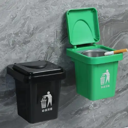 Çöp Kovası Tasarımlı  Küllük