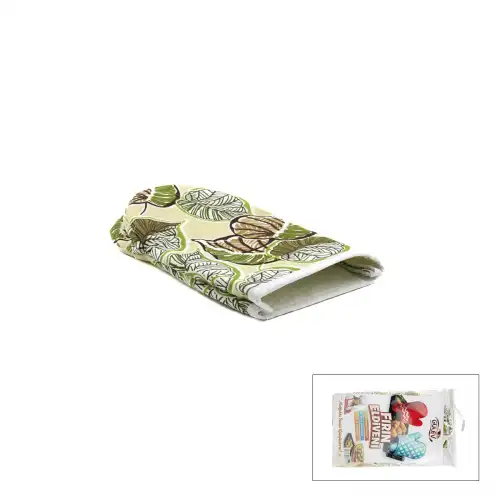 Egonex Karya Gülev Duck-69983 ( 2pcs Set=eldiven & Tutacak ) ( Elyaf Korumalı ) Fırın Eldiven Seti*100