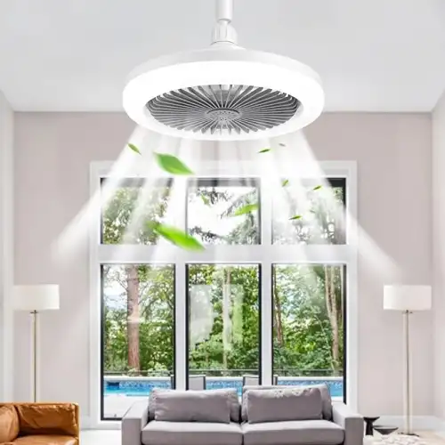 Egonex Led Işıklı Sessiz Tavan Vantilatörü