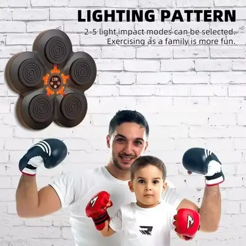 Egonex Müzikli Duvar Boks Padi Müzikli Boks