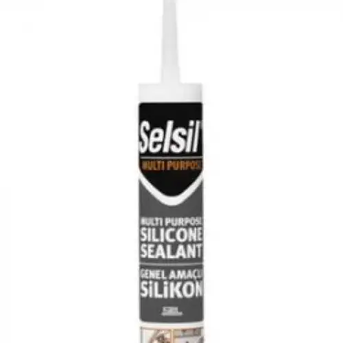 Egonex Selsil-2529 ( Siyah ) Üniversal Silikon 280 Gr*25=k