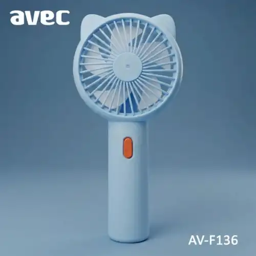 Egonex USB Şarjlı Mini El Fanı Mavi AV-F136