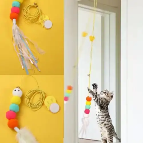 Elastik Kendinden Yapışkanlı Solucan Kedi Oltası