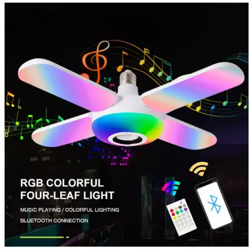 Flash Point 40 Watt Bluetooth 4+1 Musıc Magıc Led Ampul