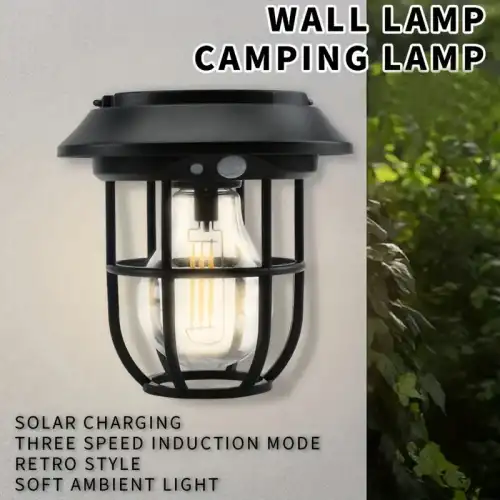 Gold Orion Lamba Solar Şarjlı Sensörlü Çok Amaçlı Or-t66
