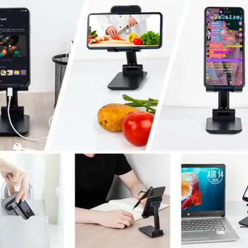 Katlanabilir Masaüstü Telefon Tutucu Stand CM-449