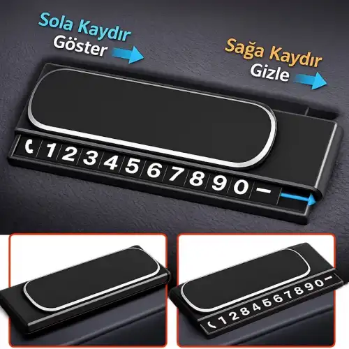 Kayar Kapaklı Torpido Üstü Fosforlu Numaratör