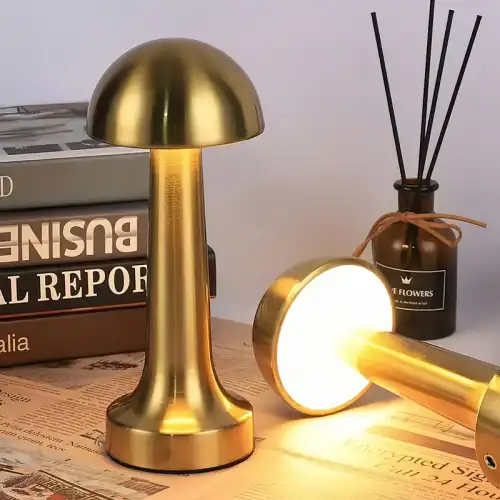 Egonex Şarjlı Masa Lambası Mantar Lamba