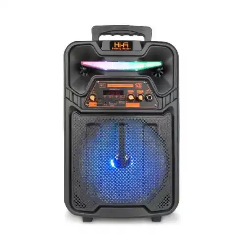 Platoon PL-4680 Bluetooth/Sd/Usb Girişli 8Kumandalı Işıklı Müzik Kutusu