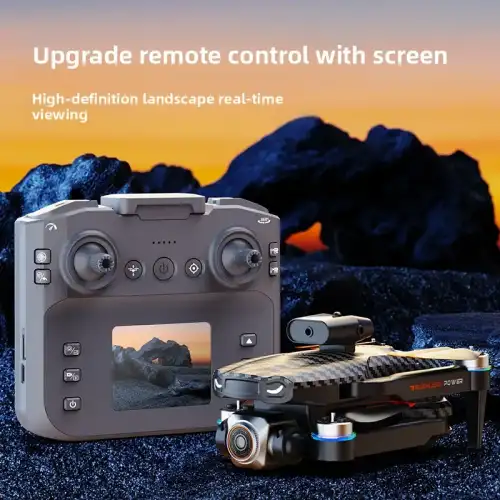 S9 Pro 4k Kamera Drone Uzaktan Kumandalı Katlanabilir, Rc Drone