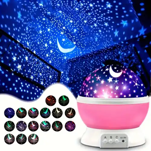 Starmaster Yıldız Yansıtmalı Küre Tip Gece Lambası