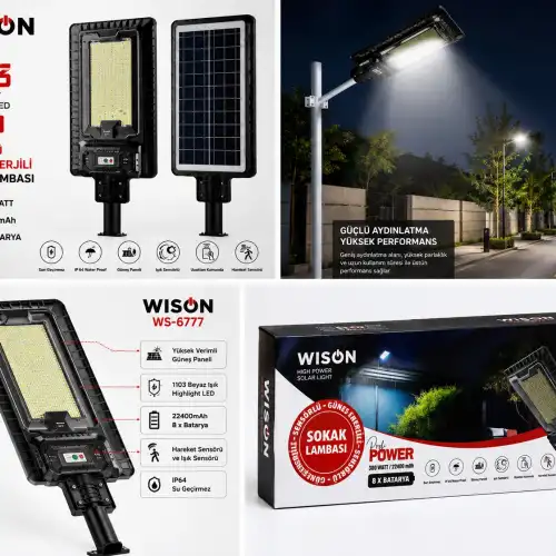 Wison WS-6777 300W Sokak Lambası