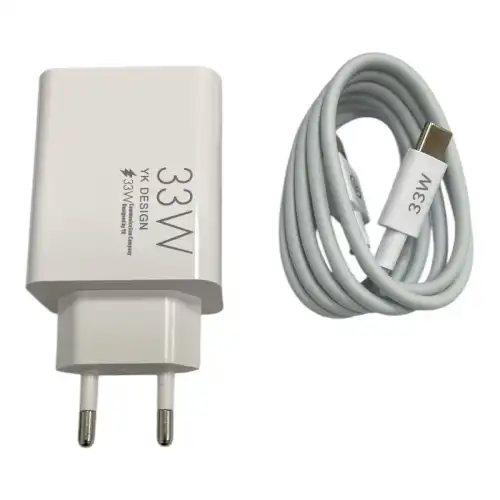 Yk Desing Yk-sr68 Usb Type-c 33w Şarj Aleti