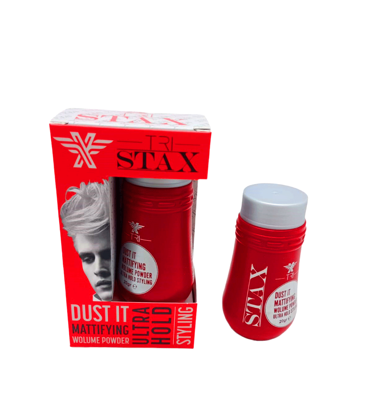 Egonex Stax Wax ( Ultra Hold ) ( Pudra ) ( Kırmızı Kutu ) Saç Şekillendirici 20gr*56