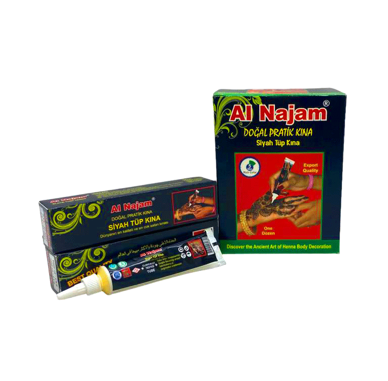 Egonex Al Najam ( Siyah ) Tüp Kına 30gr*12x24