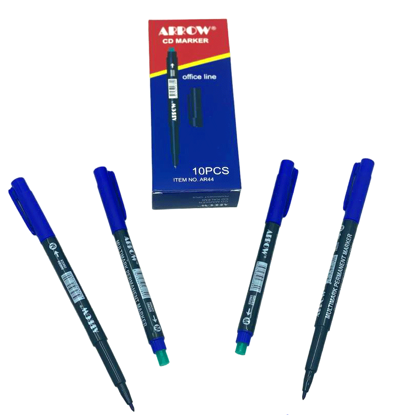 Egonex Arrow ( Mavi ) Cd Marker Kalemi*10x12