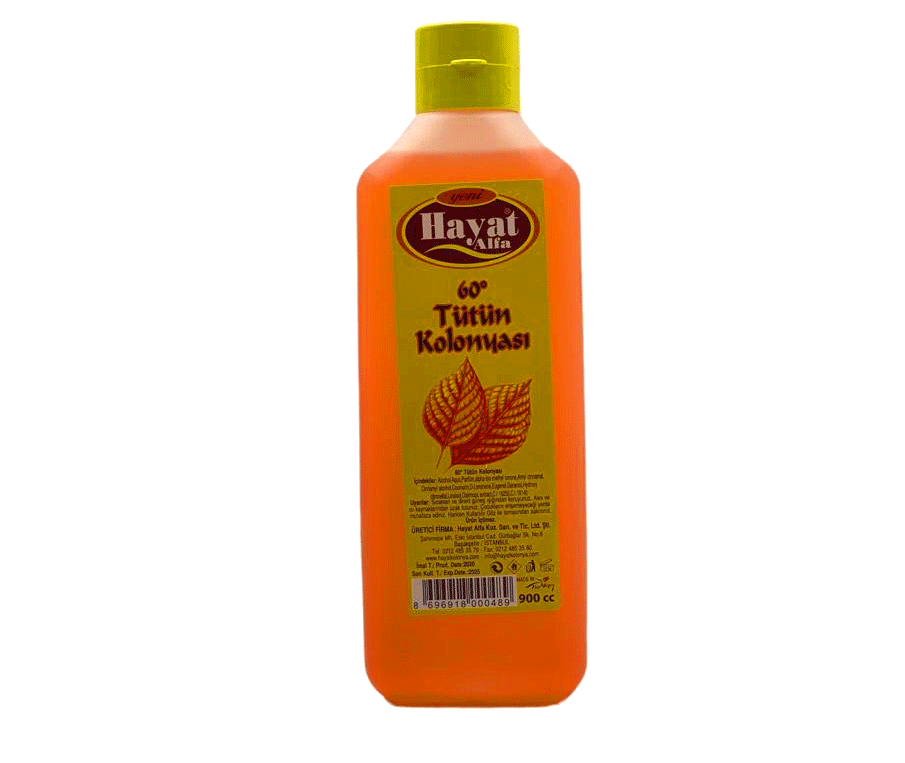 Egonex Hayat ( 900ml ) ( Tütün ) Kolonya Bidon*24