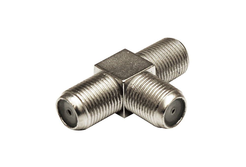 Egonex Ulbay Ulb-003 ( 3lü T ) ( Ef Ara ) ( 20pcs ) Uydu Konnektör Birleştirici*100