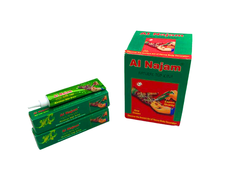 Egonex Al Najam ( Kırmızı ) Tüp Kına 30gr*12x24