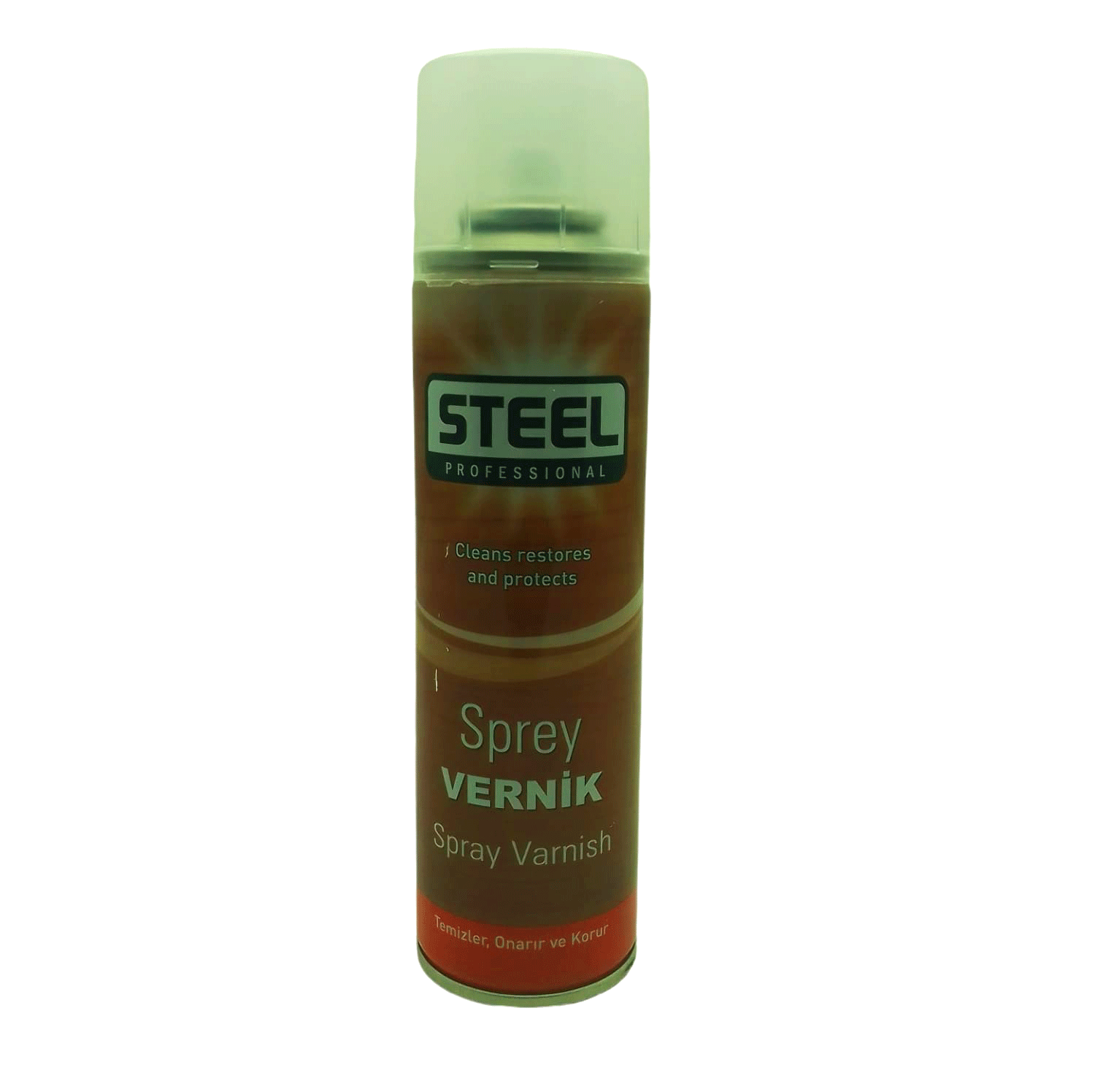 Egonex Steel Ck-5067 Vernik Sprey ( 200ml ) ( Temizler & Onarır & Korur ) ( Ahşap- Metal- Polyester- Seramik- Taş )*36=k