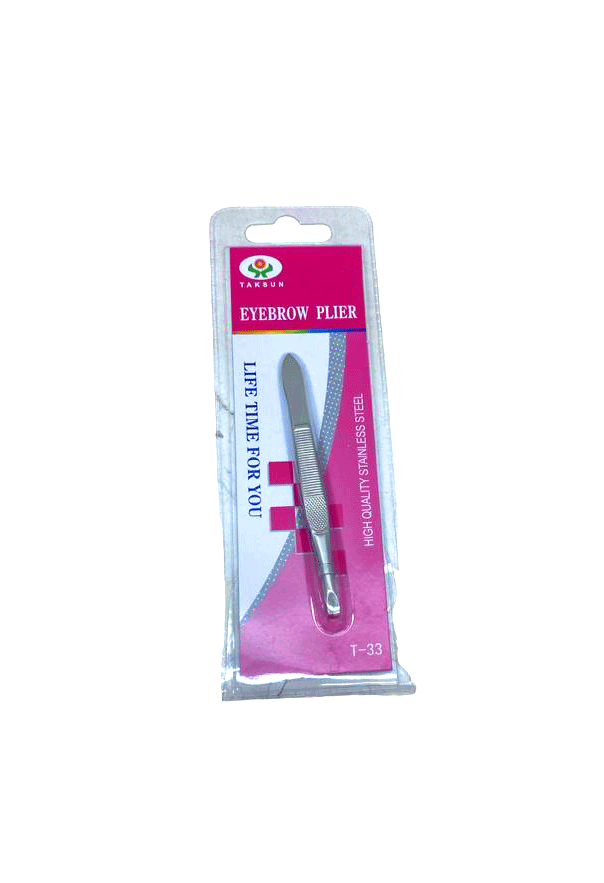 Egonex Taksun T-33 Eyebrow Plıer Cımbız*60x12