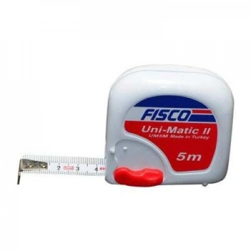 Egonex Fısco Uni-matic Iı ( 5mtx19mm ) ( Stoplu ) Şerit Metre*10x10