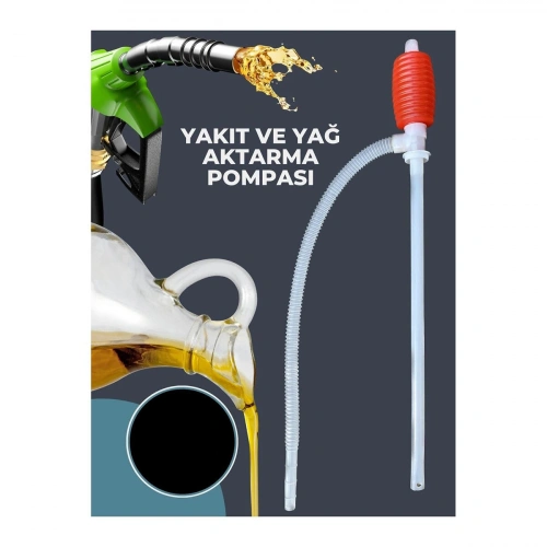 Egonex Krt-1123 ( Küçük Boy ) Plastik Mazot Pompası & Su Pompası*325