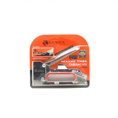 Egonex Lenox Lnx-210 Mekanik Mobilya Zımba Tabancası ( Yedek Zımba Tel ) ( 13/4-8mm )*1