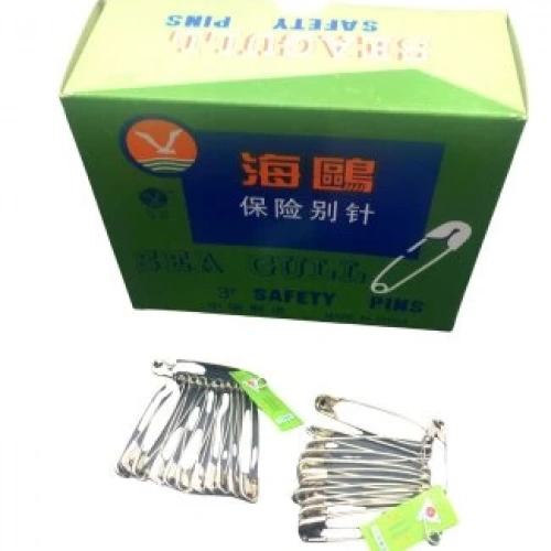 Sea Gull ( Gümüş ) ( No-3# ) Çengelli İğne ( 36pcs X 12li = 432pcs=paket )*1x40