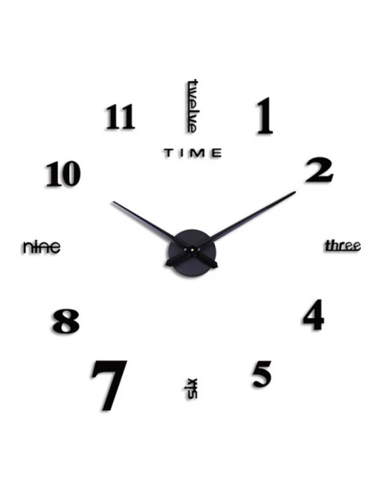 3d Wall Dıy Clock Yeni Nesil 3d Duvar Saati