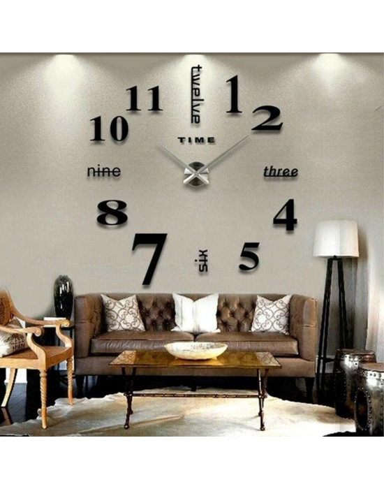 3d Wall Dıy Clock Yeni Nesil 3d Duvar Saati