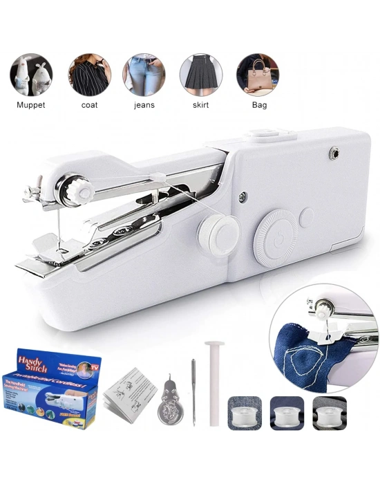 Egonex Taşınabilir, Kablosuz, Denim Kumaş Dikimi Yetenekli, El Dikiş Makinası Egnx-2048