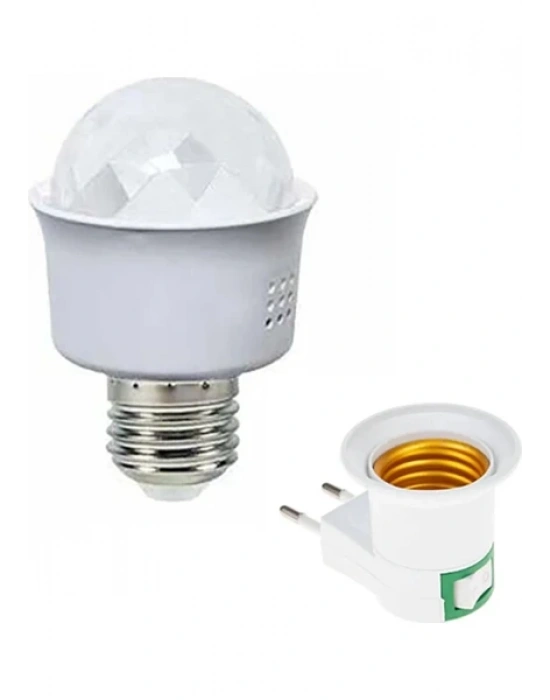 Egonex Mini Disco Ampulü, Led Ac85-260v