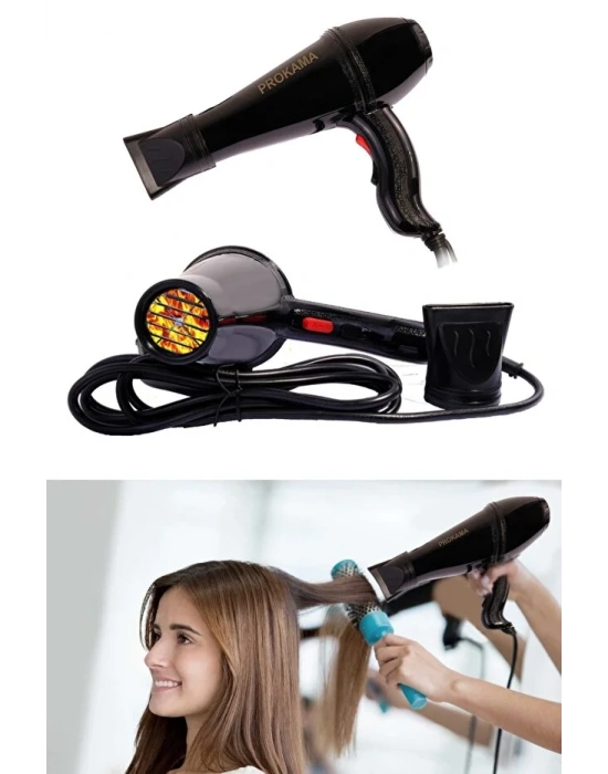 Saç Kurutma Fön Makinesi 2500w Turbo Prokama