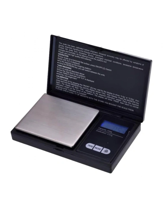 200g * 0.01g Dijital Tartı Profesyonel Mini Dijital Cep Tartısı Takı Tartım Aleti
