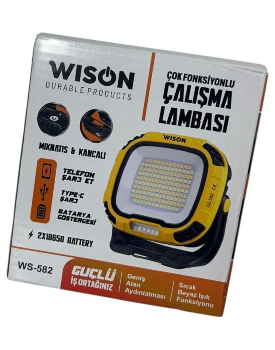 WISON WS-582 Çok Fonksiyonlu Çalışma Lambası