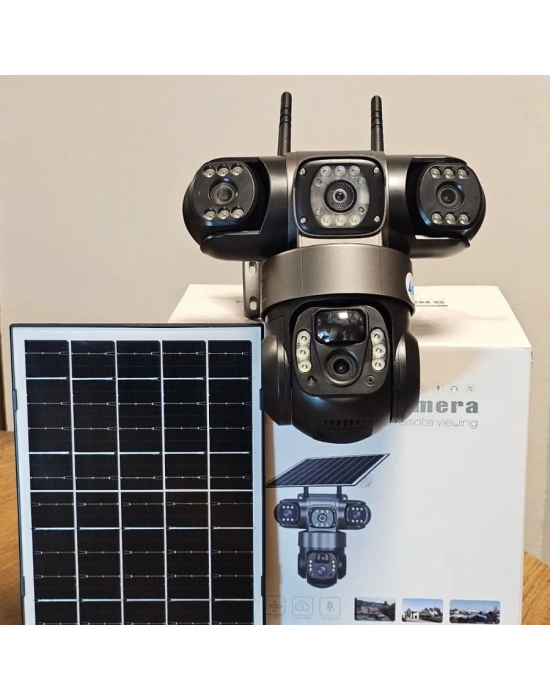 Solar Güneş Enerjili, 4G Destekli Akıllı Dış Mekan Kamerası v380 pro CMR50